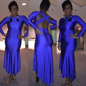 Cocktail evening gown